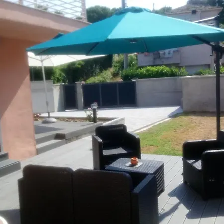 Appartement D'Une Chambre A Santa Maria Di Lota Avec Magnifique Vue Sur La Mer Jardin Clos Et Wifi 公寓 Santa-Maria-di-Lota