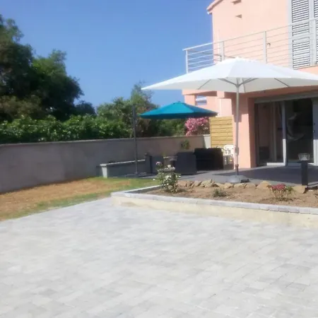 公寓 Appartement D'Une Chambre A Santa Maria Di Lota Avec Magnifique Vue Sur La Mer Jardin Clos Et Wifi